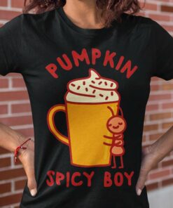 Fall Pumpkin Spicy Boy Autumn T-shirt Fall Pumpkin Spicy Boy Autumn T-shirt