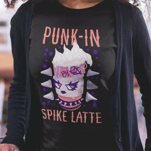 Fall Punk-In Spike Latte Autumn T-shirt