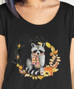 Fall Raccoon Autumn T-shirt Fall Raccoon Autumn T-shirt