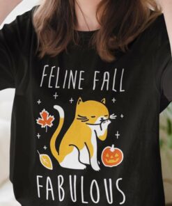 Feline Fall Fabulous Autumn T-shirt Feline Fall Fabulous Autumn T-shirt