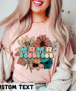 Floral Mama Custom With Kids Names Shirt for Mother’s Day Cute Gift For Mom Floral Mama Custom With Kids Names Shirt for Mother’s Day Cute Gift For Mom