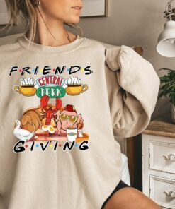 Friends Central Perk Giving Turkey Humor Sweatshirt Unique Thanksgiving Gift Friends Central Perk Giving Turkey Humor Sweatshirt Unique Thanksgiving Gift