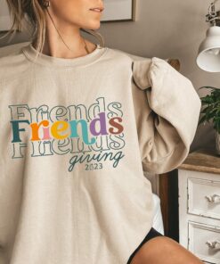 Friendsgiving Thankful Shirt Thanksgiving Day 2023 Fall Season Tee Friendsgiving Thankful Shirt Thanksgiving Day 2023 Fall Season Tee
