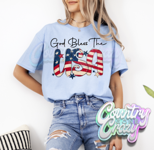 GOD BLESS THE USA T-SHIRT