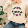 Gifts for Grandma Floral Nanna Shirt Mother’s Day Tee