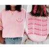 Girl Moms Club 2 Sides Shirt New Mama Gift for Mother’s Day