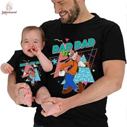 Goofy And Max Matching Retro T-Shirt Lovely Unique Gift For Daddy