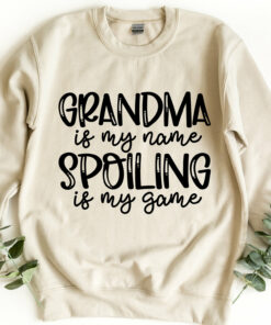 Grandma Is My Name Spoiling Is My Game Shirt Mother’s Day Gift for Grandmother Tee Grandma Is My Name Spoiling Is My Game Shirt Mother’s Day Gift for Grandmother Tee