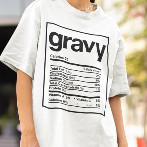 Gravy Ingredient Thanksgiving Day Tee