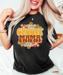 Groovy Mama Floral Happy Mother’s Day Tee Cute Mommy Retro Vintage Shirt Groovy Mama Floral Happy Mother’s Day Tee Cute Mommy Retro Vintage Shirt