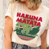 Hakuna Matata Simba Timon Pumbaa The Lion King Merry Christmas Disney Xmas Sweatshirt Gifts