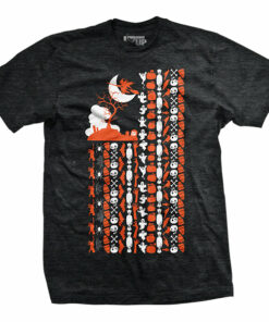 Halloween Fun Flag T-Shirt Halloween Fun Flag T-Shirt