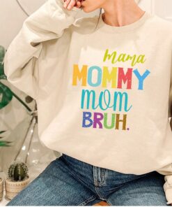 Happy Mother’s Day Gift Mama Mommy Mom Bruh Shirt Retro Cute Mommy Outfit Happy Mother’s Day Gift Mama Mommy Mom Bruh Shirt Retro Cute Mommy Outfit