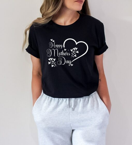 Happy Mother’s Day Heart Shirt Gift for Mom