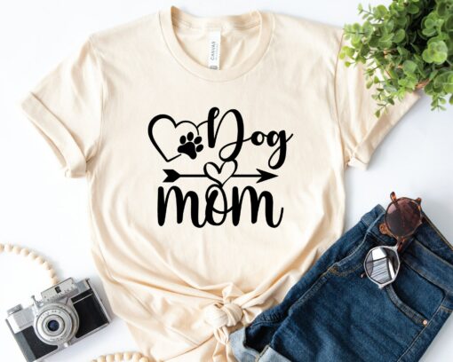 Heart Dog Mom Shirt Gift For Dog Mother Happy Mother’s Day