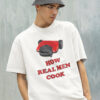 How Real Men Cook Shirt Funny Cooking Graphic Tee