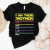 I Am Their Mother Personalized Shirt Mother’s Day Star Wars Custom Kids Name Tee With Lightsabers Mommy Life Gift