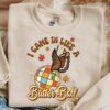 I Came in Like A Butterball Turkey PNG Disco Ball 70s Sweatshirt Trendy Unique Thanksgiving Gift