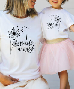 I Made A Wish I Came True Matching Mom Daughter Shirts Mother’s Day Gift for Mommy I Made A Wish I Came True Matching Mom Daughter Shirts Mother’s Day Gift for Mommy