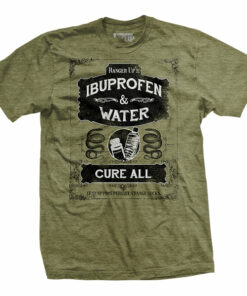 Ibuprofen and Water Cure-All T-Shirt Ibuprofen and Water Cure-All T-Shirt