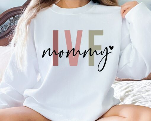 In Vitro Fertilization Expecting Mommy Shirt Transfer Day Infertility