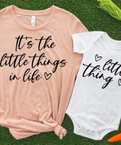 It’s The Little Things In Life First Matching Outfits For Mom And Daughter Mother’s Day Shirt It’s The Little Things In Life First Matching Outfits For Mom And Daughter Mother’s Day Shirt