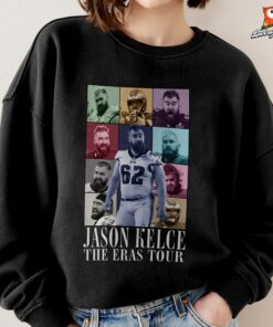 Jason Kelce The Eras Tour 90s Graphic T-Shirt Jason Kelce The Eras Tour 90s Graphic T-Shirt