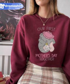 Jumbo and Dumbo Our First Mother’s Day Together Sweatshirt Disney Jumbo and Dumbo Our First Mother’s Day Together Sweatshirt Disney