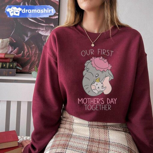 Jumbo and Dumbo Our First Mother’s Day Together Sweatshirt Disney