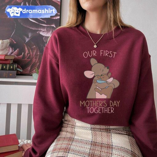 Kanga and Roo Our First Mother’s Day Together Sweatshirt Winnie the Pooh