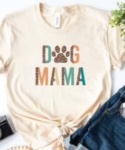 Leopard Dog Mama Shirt Dog Lover Gift Mother’s Day Tee Leopard Dog Mama Shirt Dog Lover Gift Mother’s Day Tee