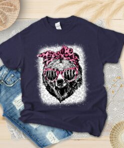 Leopard Mama Bear Shirt Mother’s Day Gift For Funny Mom Tee Leopard Mama Bear Shirt Mother’s Day Gift For Funny Mom Tee