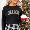 Leopard Mama Sweatshirt Unique Cute Mama Gift