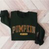 Leopard Pumpkin Spice Fall Coffee Sweatshirt Lovely Unique Thanksgiving Gift