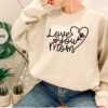 Love You Mom Shirt Mother’s Day Gift for New Mom Tee