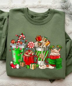 Lover Gift Worker Winter Christmas Snowman Latte Coffee Lover Sweatshirt Lover Gift Worker Winter Christmas Snowman Latte Coffee Lover Sweatshirt
