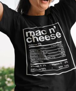 Mac N’ Cheese Ingredient Thanksgiving Day T-shirt Mac N’ Cheese Ingredient Thanksgiving Day T-shirt