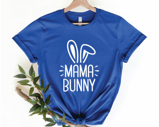 Mama Bunny Easter Pregnancy Shirt Cute Bunny Mommy Mother’s Day Gift