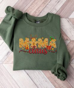 Mama Claus Sweatshirt Cute Xmas Gift For Mommy Mama Claus Sweatshirt Cute Xmas Gift For Mommy