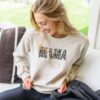 Mama Cow Pattern Sweatshirt