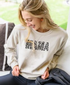 Mama Cow Pattern Sweatshirt Mama Cow Pattern Sweatshirt