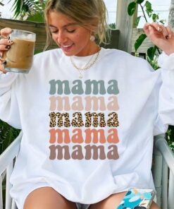 Mama Groovy Retro Sweatshirt Mama Groovy Retro Sweatshirt