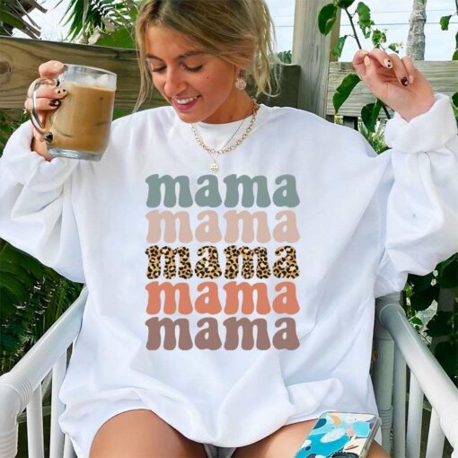 Mama Groovy Retro Sweatshirt