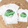 Mama Mini Shirt Leopard Mother and Daughter Matching Outfit