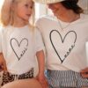 Mama Mini Shirt, Mama Heart Shirt, Mommy And Me Outfits, Mama Mini Matching, Mothers Day Gift, Mother Matching Tees