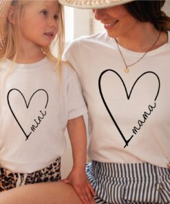 Mama Mini Shirt, Mama Heart Shirt, Mommy And Me Outfits, Mama Mini Matching, Mothers Day Gift, Mother Matching Tees Mama Mini Shirt, Mama Heart Shirt, Mommy And Me Outfits, Mama Mini Matching, Mothers Day Gift, Mother Matching Tees