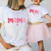 Mama Mini Shirts Matching Mommy Daughter Set Mother’s Day Gift For Mom
