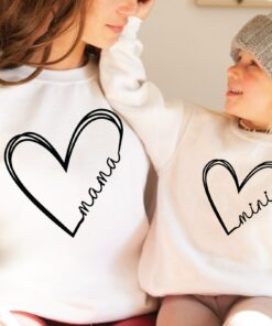 Mama Mini Toddler Matching Mom Daughter Mommy and Me Shirt Mother’s Day Gift