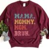 Mama Mommy Mom Bruh Motherhood Shirt Mother’s Day Gift Mommy To Be Tee