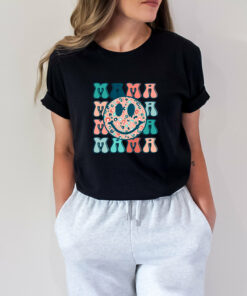 Mama Smiley Face Shirt Mother’s Day Gift for Mom Mama Smiley Face Shirt Mother’s Day Gift for Mom